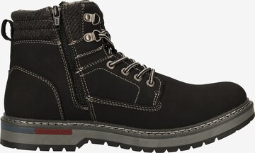 Boots stringati di Dockers by Gerli in nero