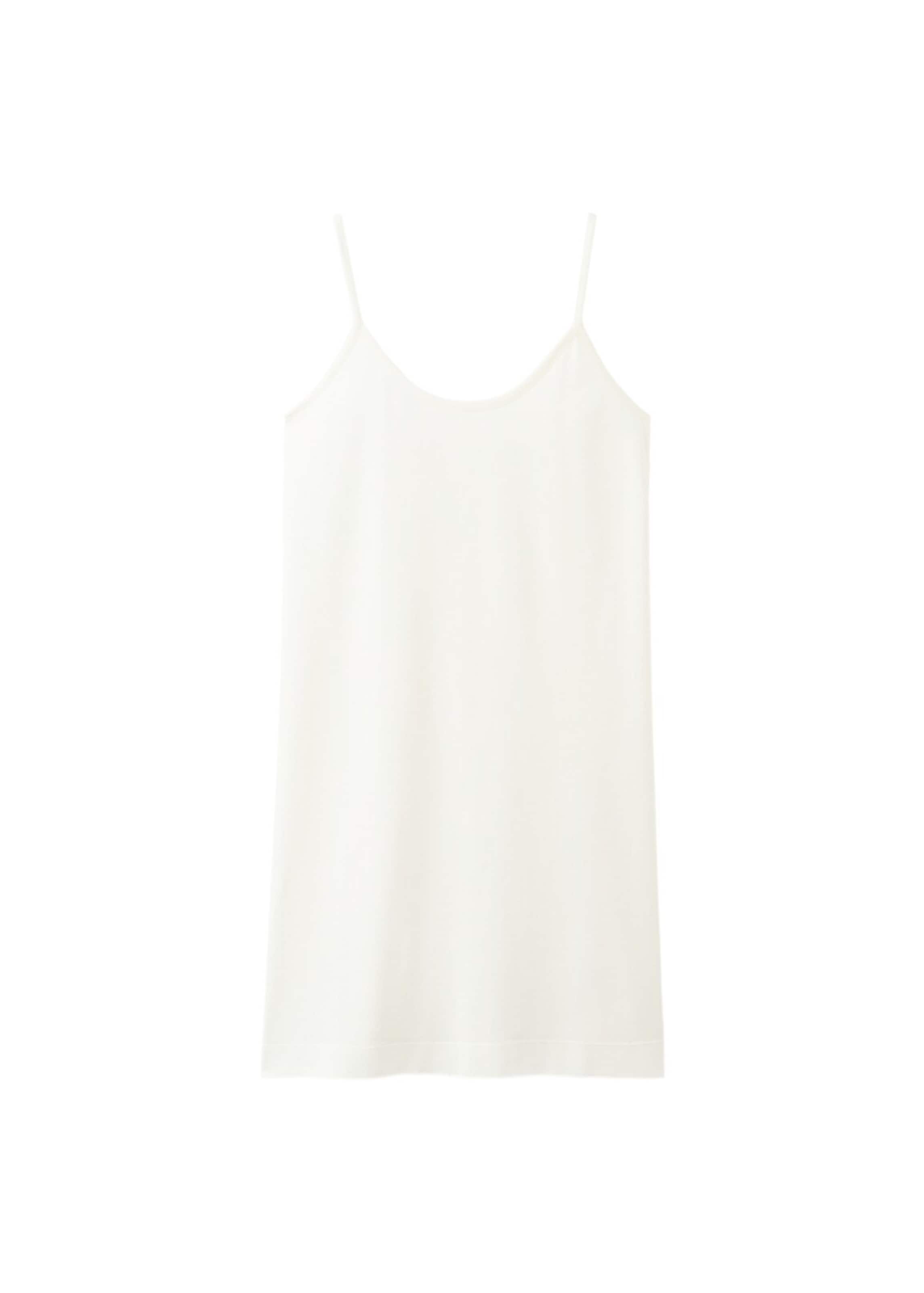 MANGO Nightgown 'Kiki' in White: front