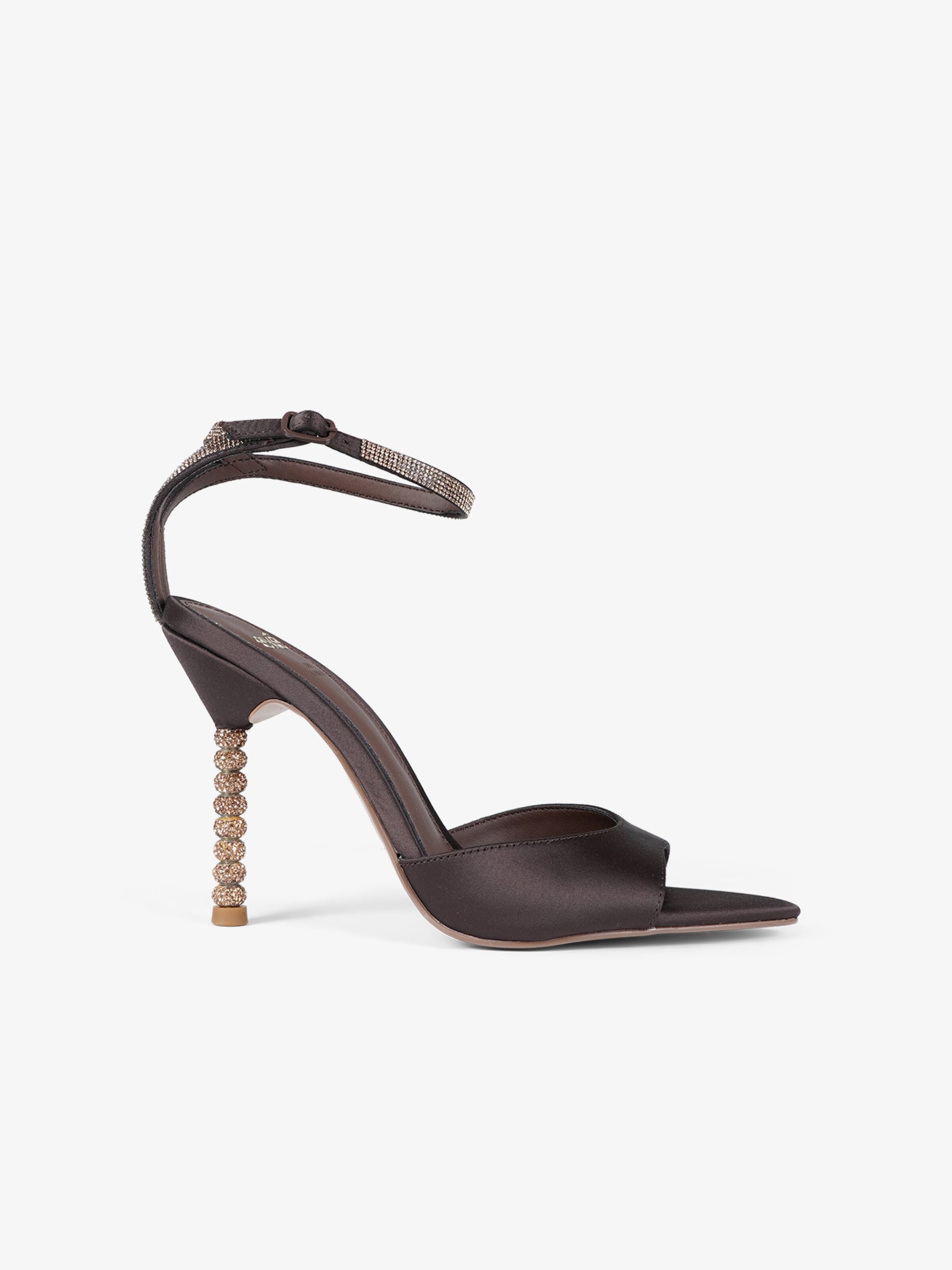 Sandales EXE en marron : devant
