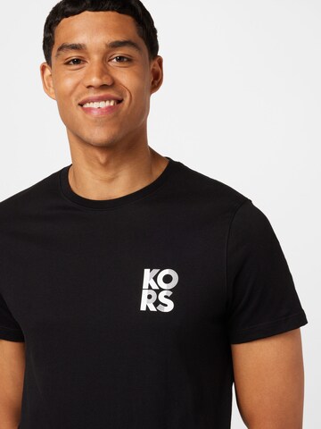 Michael Kors - Camiseta 'TRANSISTOR' en negro