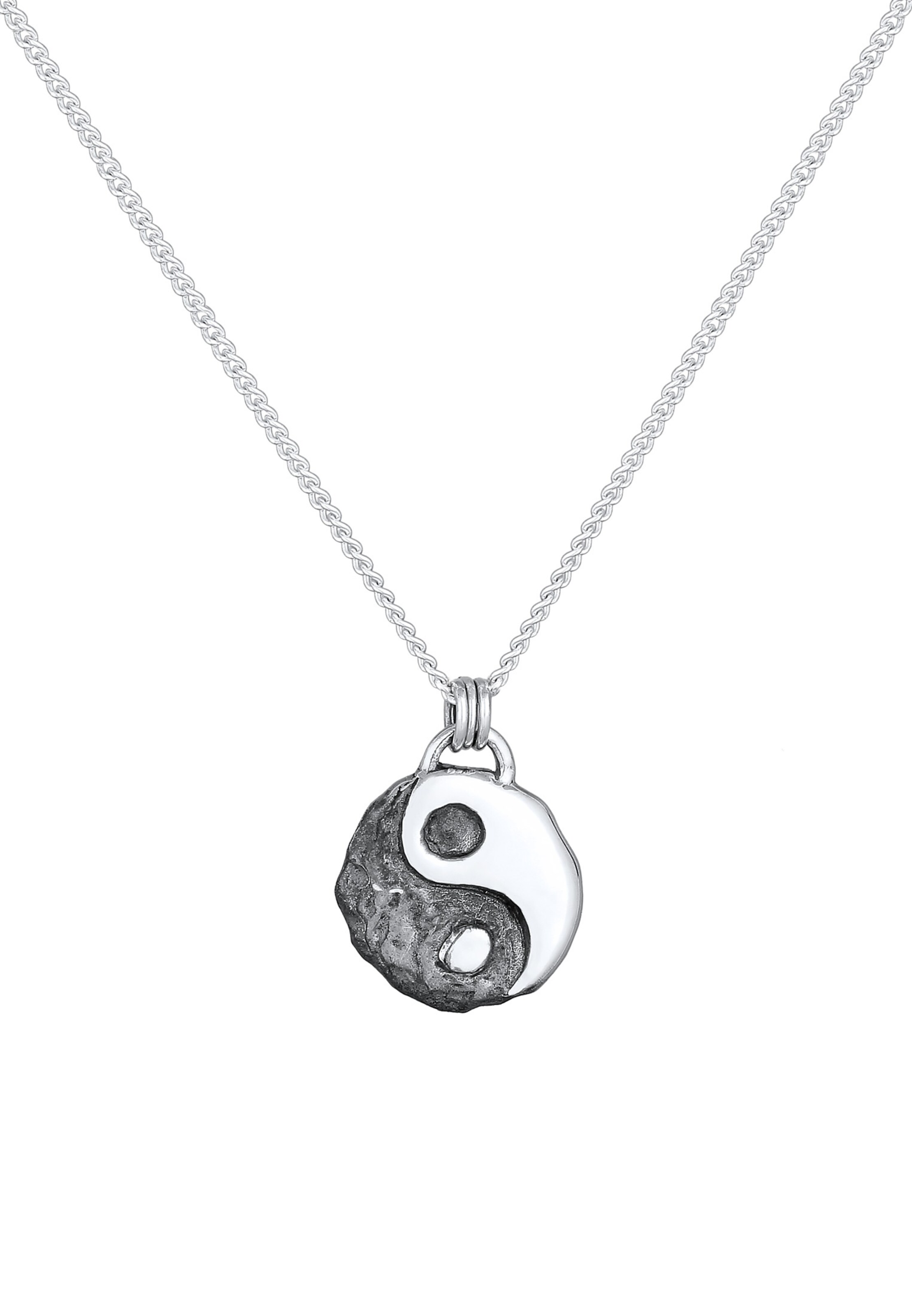 Chaîne 'Yin und Yang' KUZZOI en argent