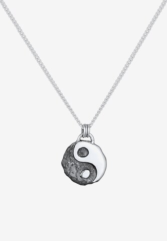 KUZZOI Ketting 'Yin und Yang' in Zilver