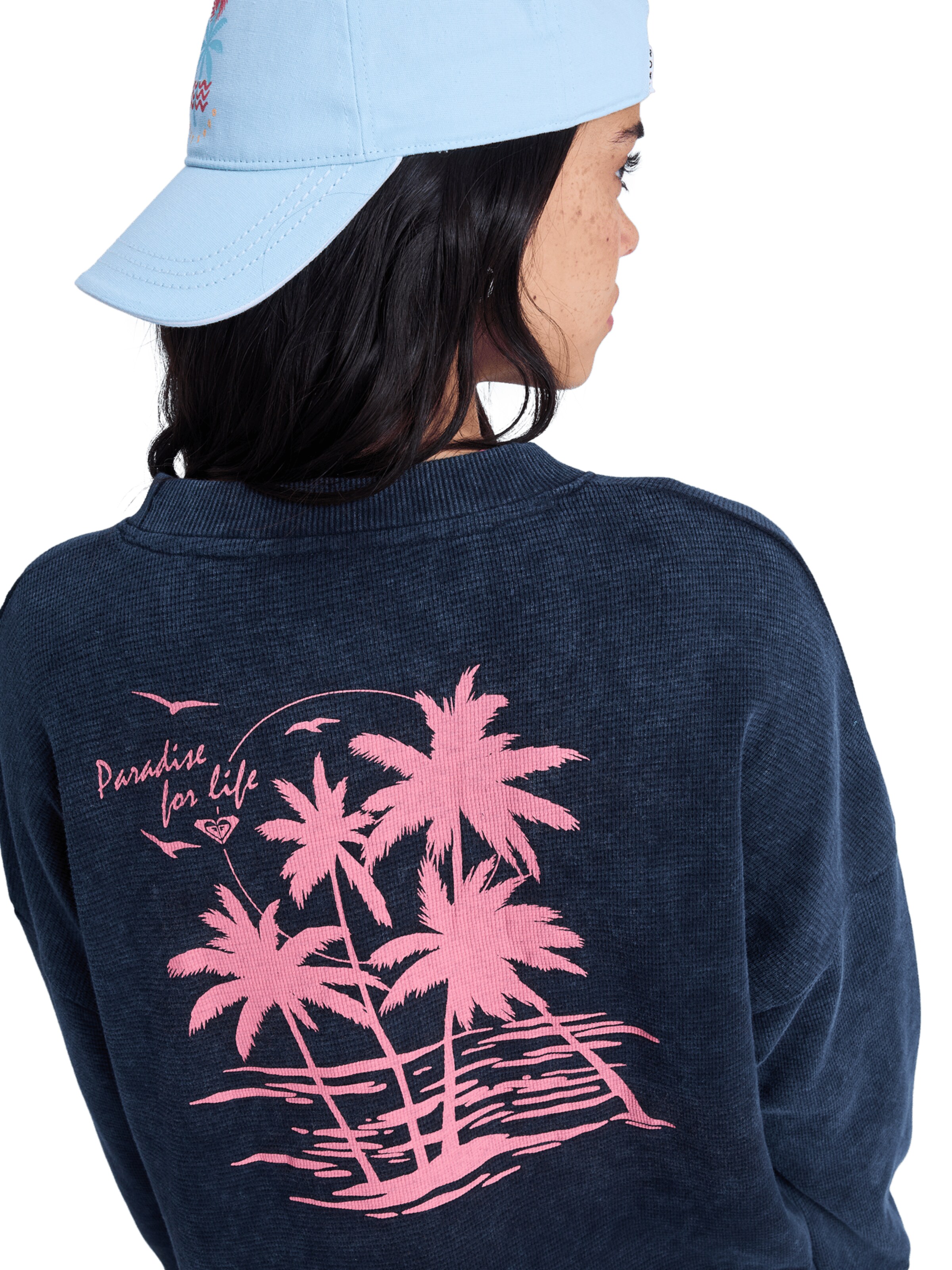 ROXY Shirt 'Eastside Midweight' in Blau