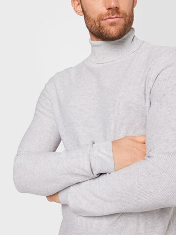 TOM TAILOR DENIM Sweater in Grey