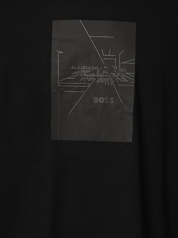BOSS Black Shirt ' Togn Mirror 1' in Black