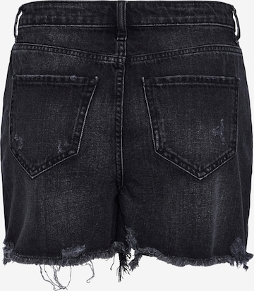 PIECES Regular Jeans 'SUMMER' in Zwart