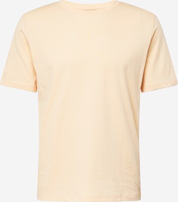 JACK & JONES Slim fit Shirt in Beige: front