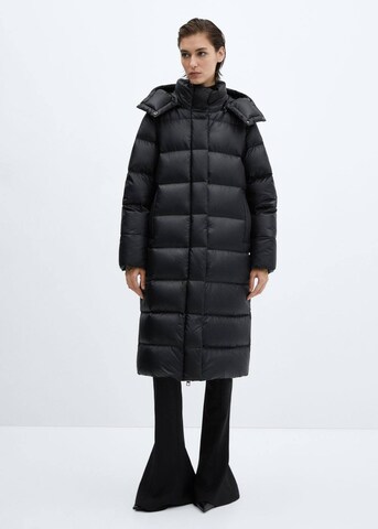 MANGO Winter Coat in Black