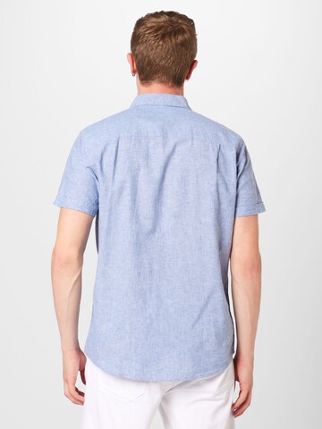 Springfield Regular Fit Hemd in Blau