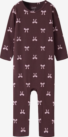 Pyjama 'NBFRAGINOQ' NAME IT en violet : devant