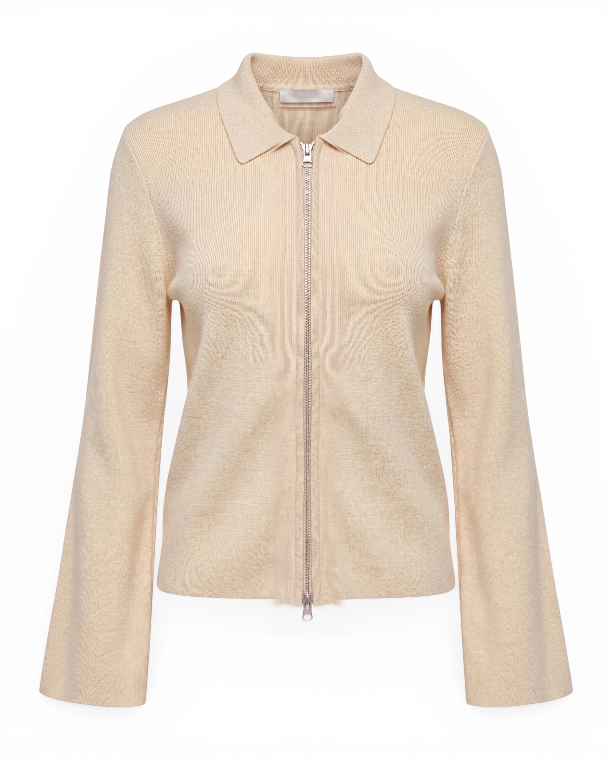 Aware Knit Cardigan 'AWHanna' in Beige: front