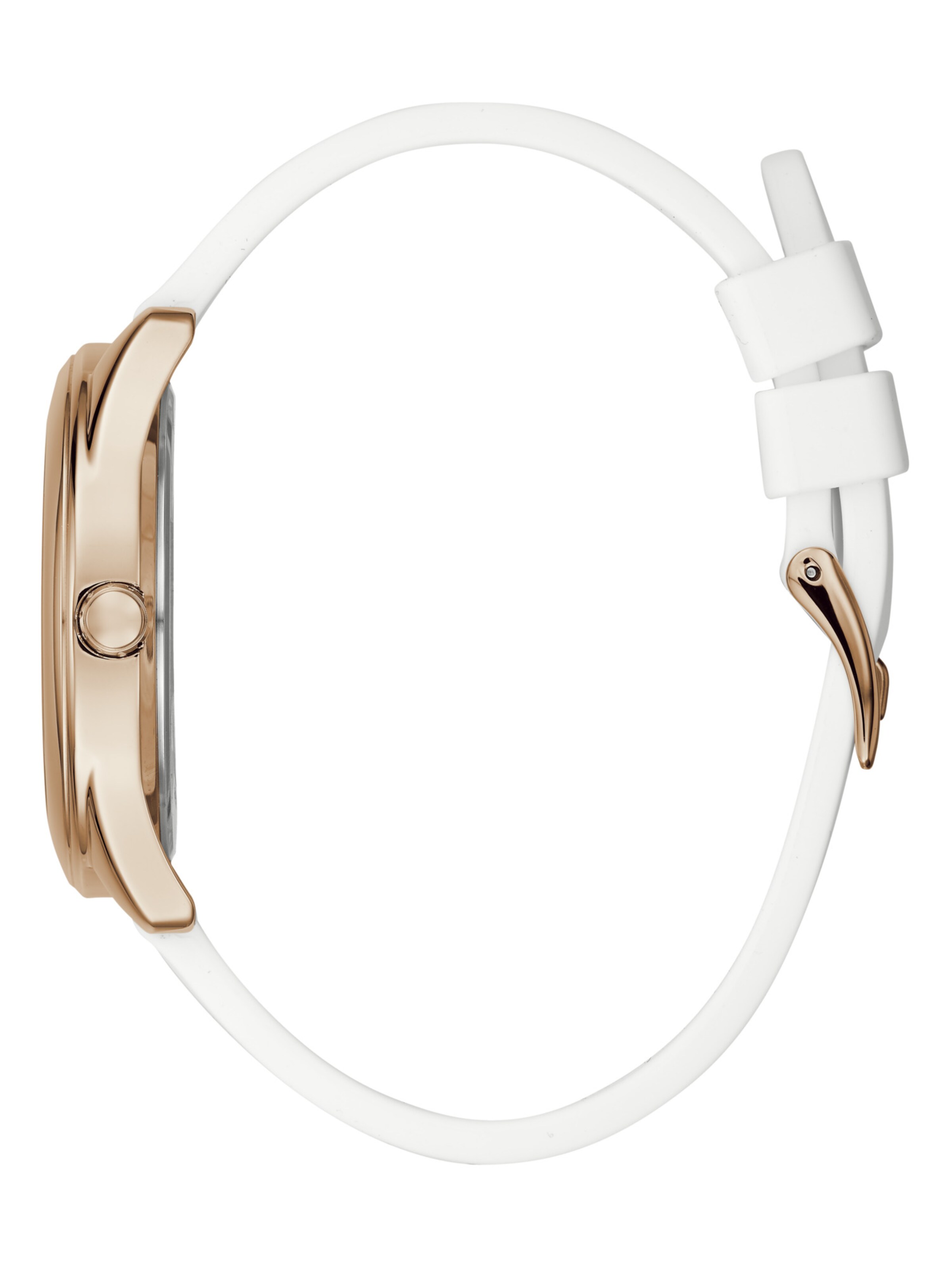 GUESS Analoog horloge 'G Twist' in Wit