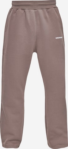 Dropsize - Pantalón 'Dynamic' en marrón: frente