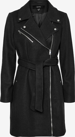 VERO MODA معطف لمختلف الفصول 'Pop' بلون أسود: الأمام