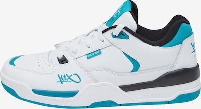 K1X Sneakers laag 'Glide' in de kleur Aqua / Zwart / Wit, Productweergave