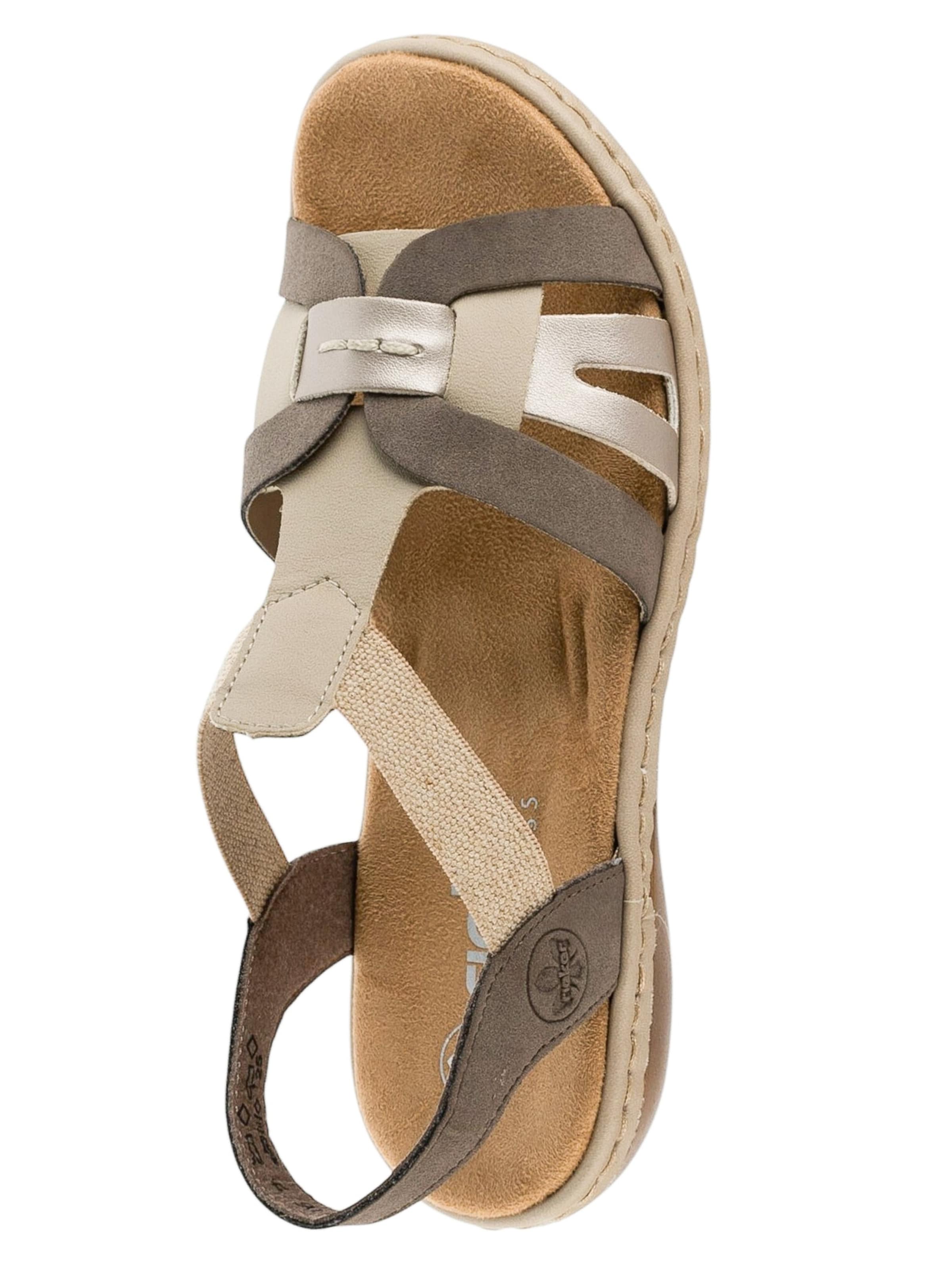 Rieker Sandale 'Rieker Sandals 65918'‌‌ in Beige