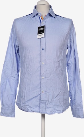 Desigual Button Up Shirt in S in Blue: front