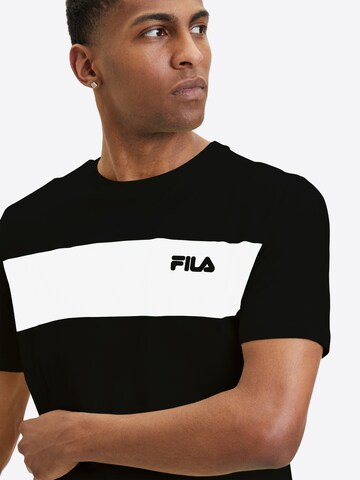 melns FILA T-Krekls