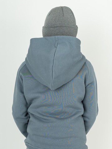 NOORLYS Zip-Up Hoodie 'BUUG' in Blue