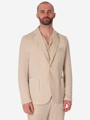 Regular fit Giacca da completo 'Orzo' di Distretto12 in beige: frontale