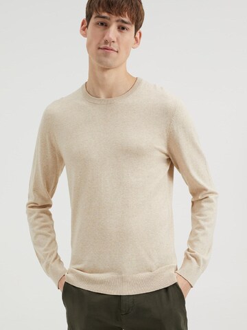 Pull-over WE Fashion en beige