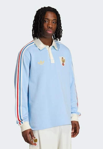 ADIDAS PERFORMANCETehnička sportska majica 'Frankreich Rugby 120 Years Crunch Heritage' - plava boja: prednji dio