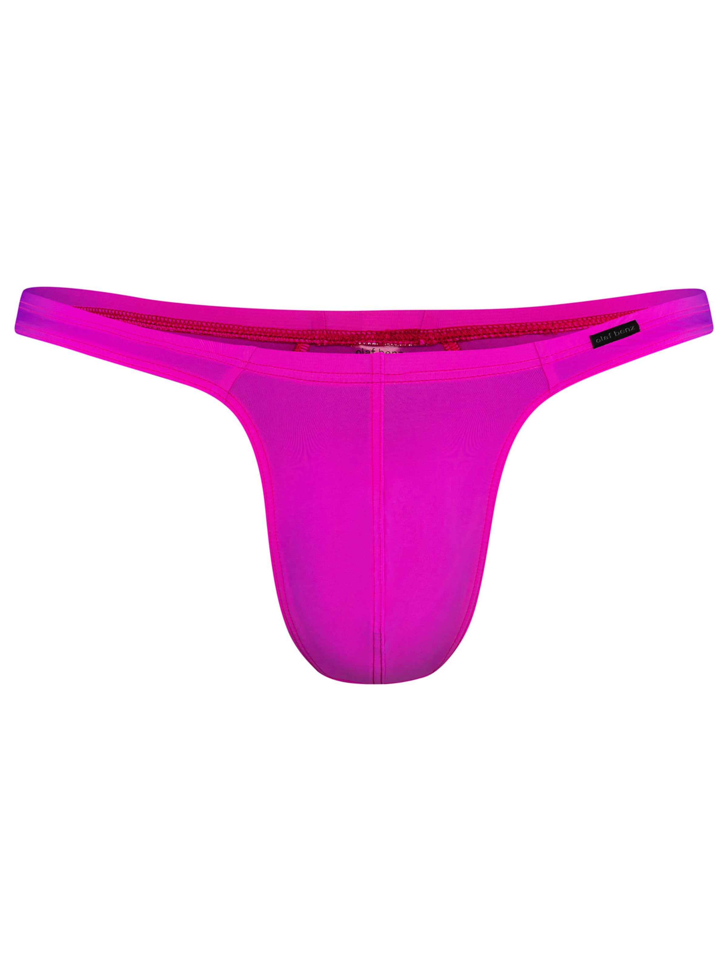 Slip Olaf Benz en rose : devant