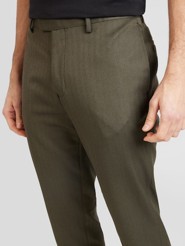 TOPMAN Slimfit Hose in Grün