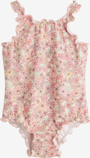 Next Badeanzug in 80 in pastellgrün / apricot / rosa / weiß, Produktansicht