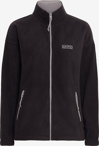 Oxmo - Chaqueta polar 'Marta' en negro: frente