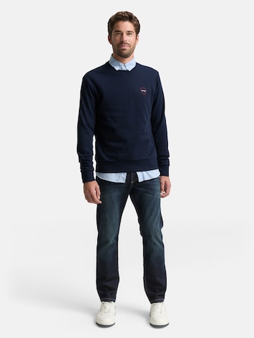 TOM TAILOR Sweatshirt in Blue