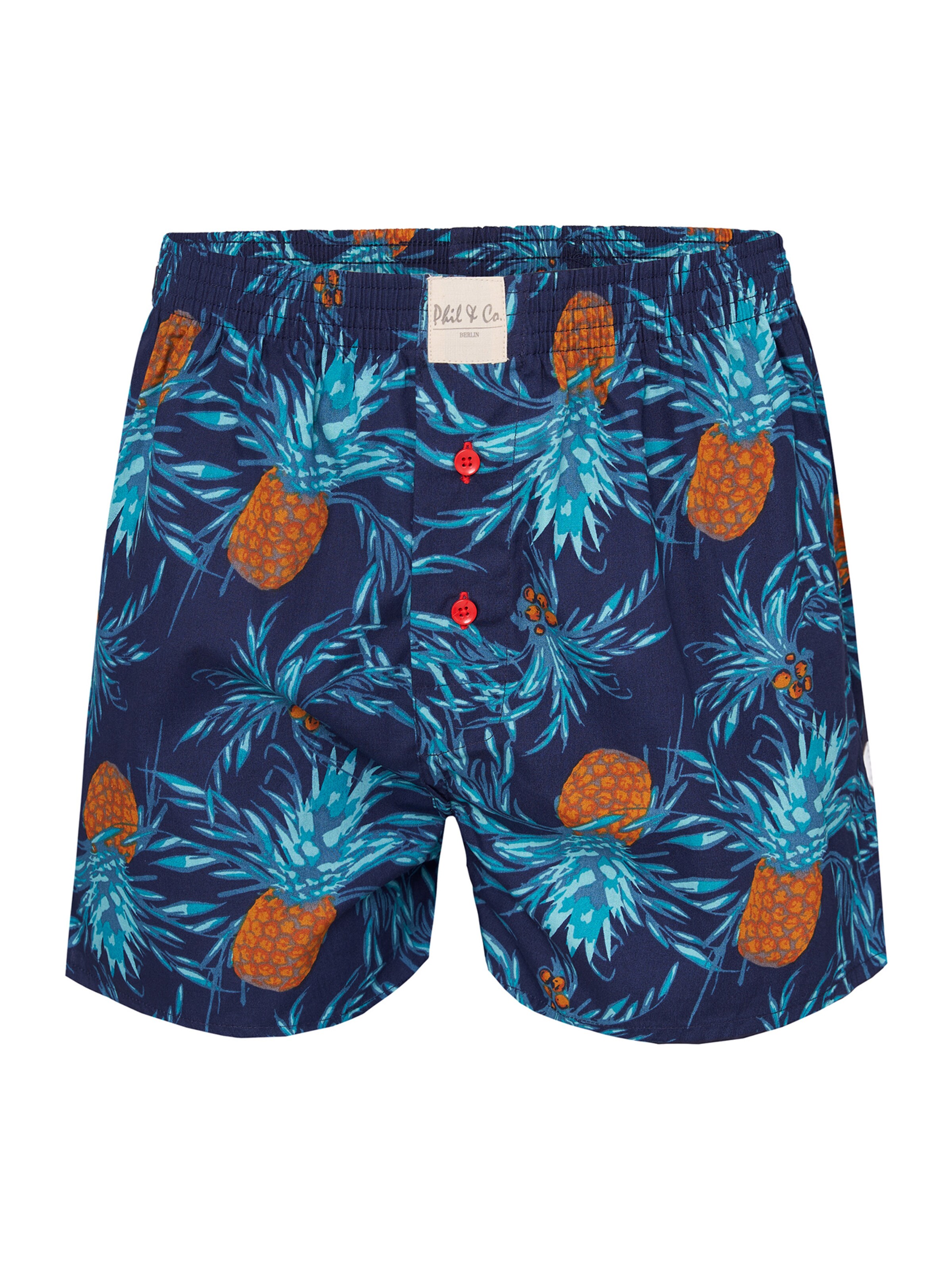Phil & Co. Berlin Boxer shorts ' Prints ' in Blue