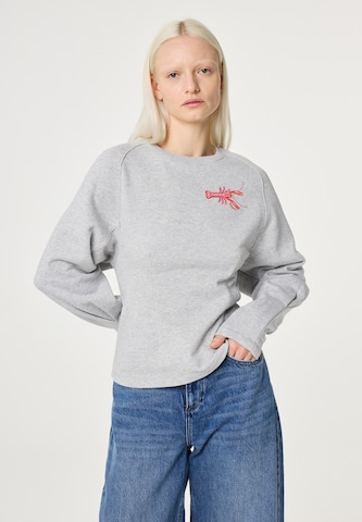 Fabienne Chapot Sweatshirt in Grau: Vorderseite