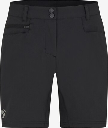 ZIENER Regular Workout Pants 'NEJA' in Black: front