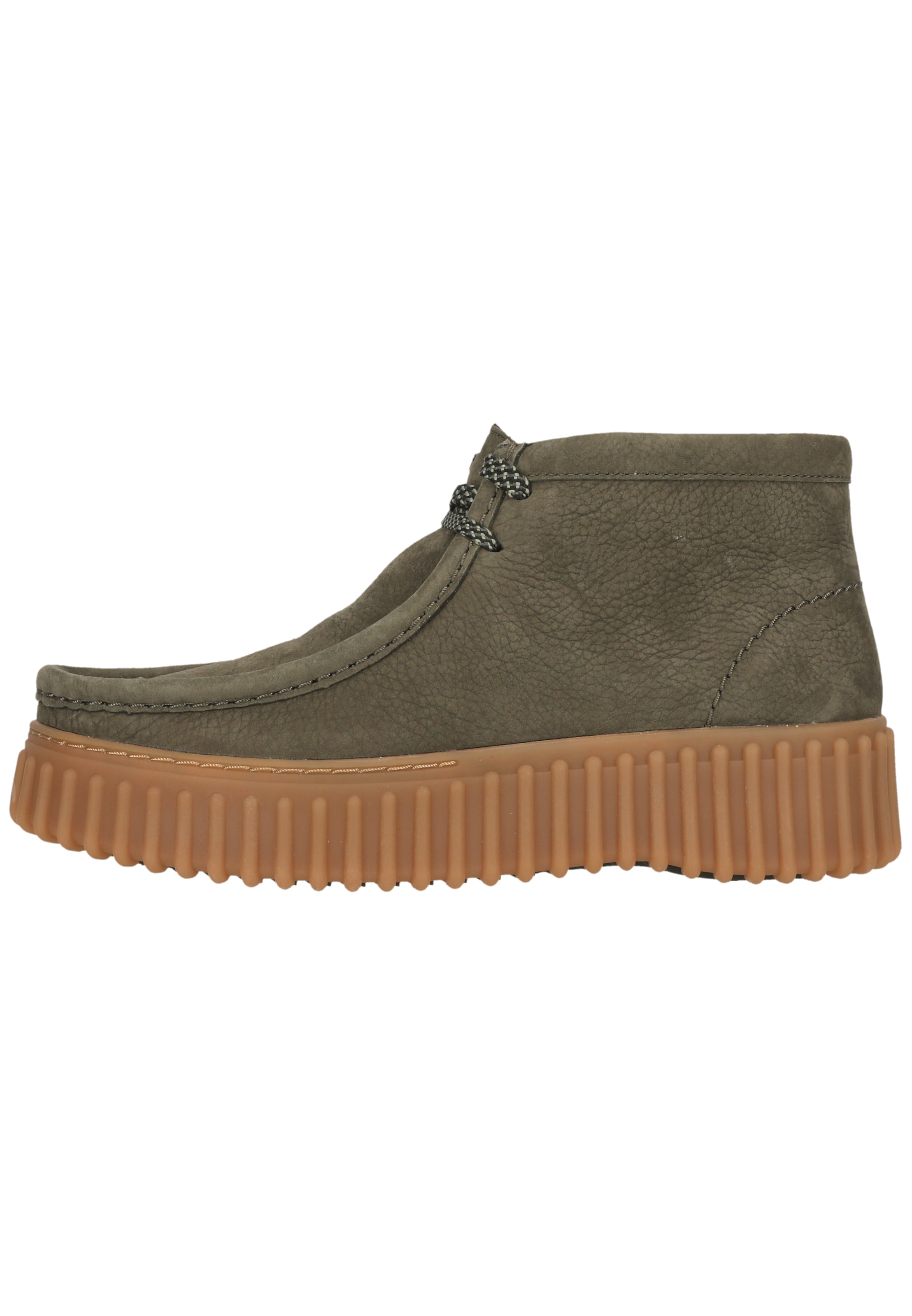 CLARKS Veterschoen 'Torhill Moss' in Groen