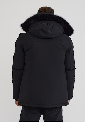 SikSilk - Parka de inverno 'Artic' em preto