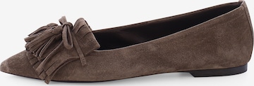 Kennel & Schmenger Ballet Flats 'Greta' in Brown: front