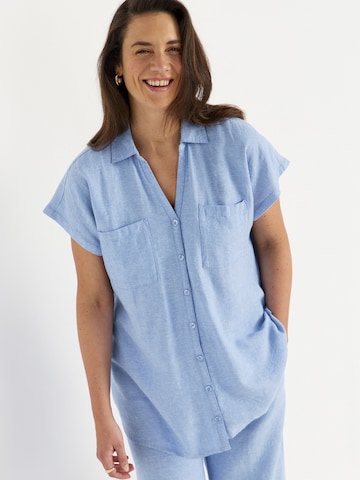Cellbes of Sweden Tuniek in Blauw: voorkant