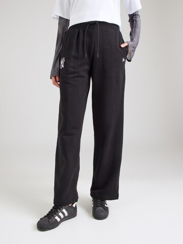 NEW ERA - regular Pantalón 'NEYYAN' en negro: frente