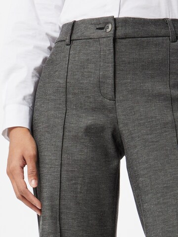 Someday Regular Trousers with creases 'Conner' in Grey