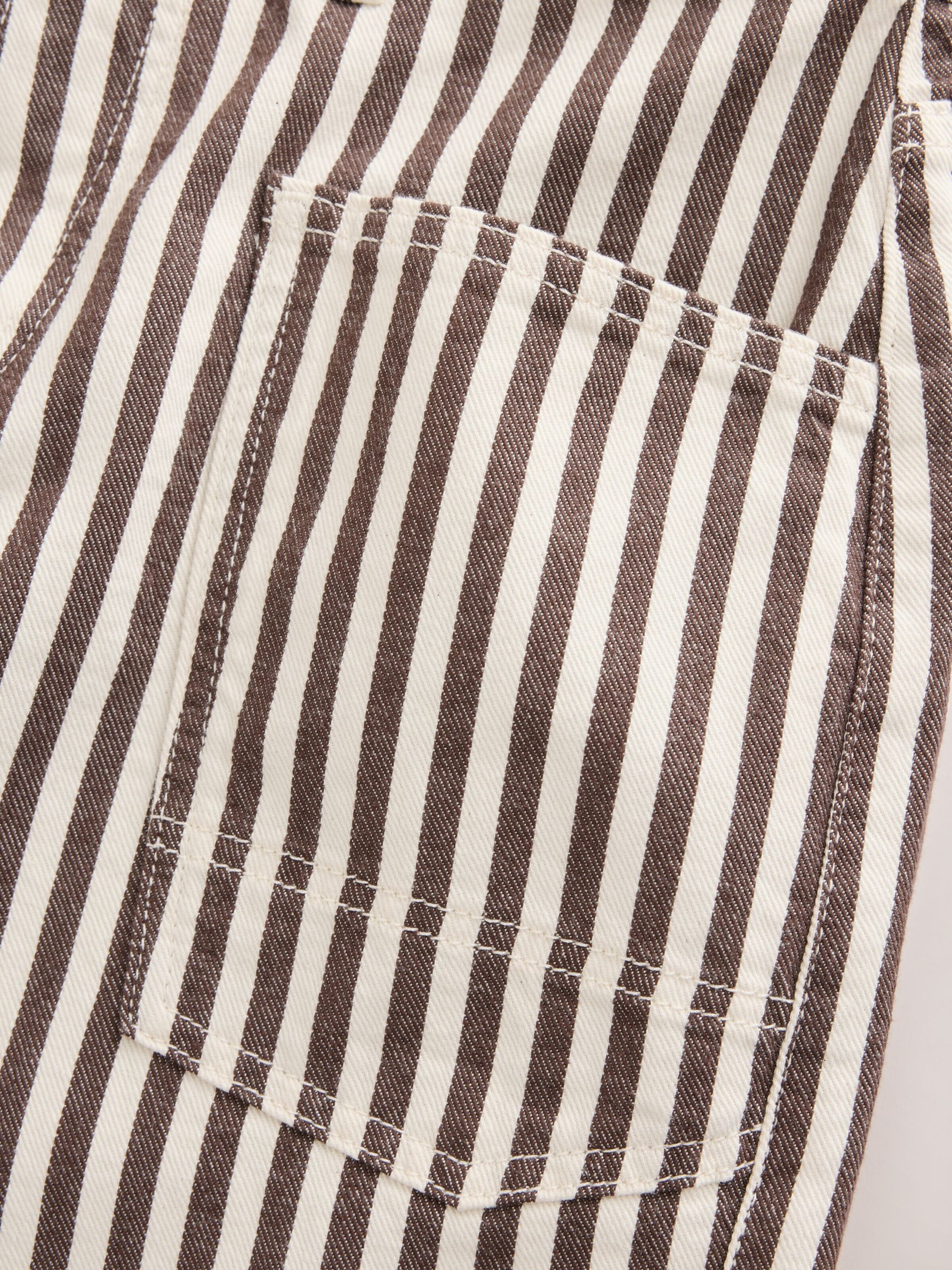 Barrel Jean Next en marron