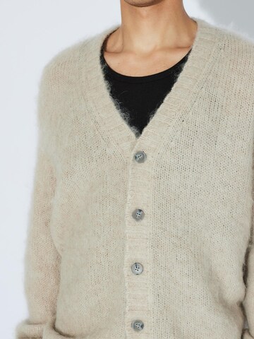Dr. Denim Gebreid vest 'Tom' in Grijs
