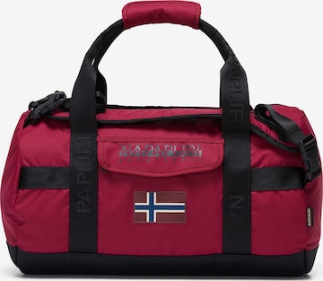 NAPAPIJRI Weekend bag 'Bering' in Red: front