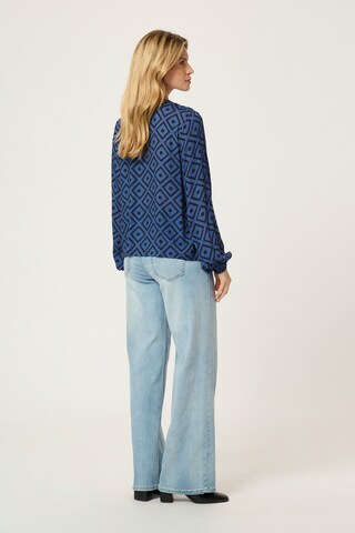 Kaffe Blouse in Blauw