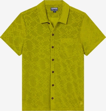 Chemise Vilebrequin en vert : devant