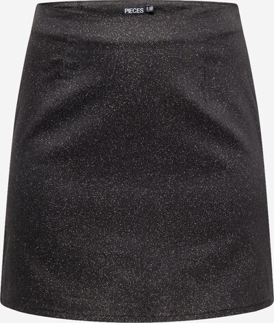 PIECES Curve Skirt 'SHINE' in Black, Item view