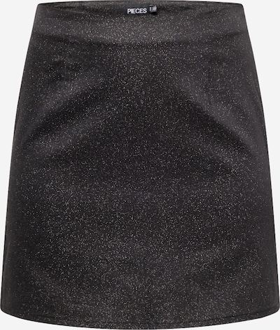 PIECES Curve Φούστα 'SHINE' σε μαύρο, Άποψη προϊόντος