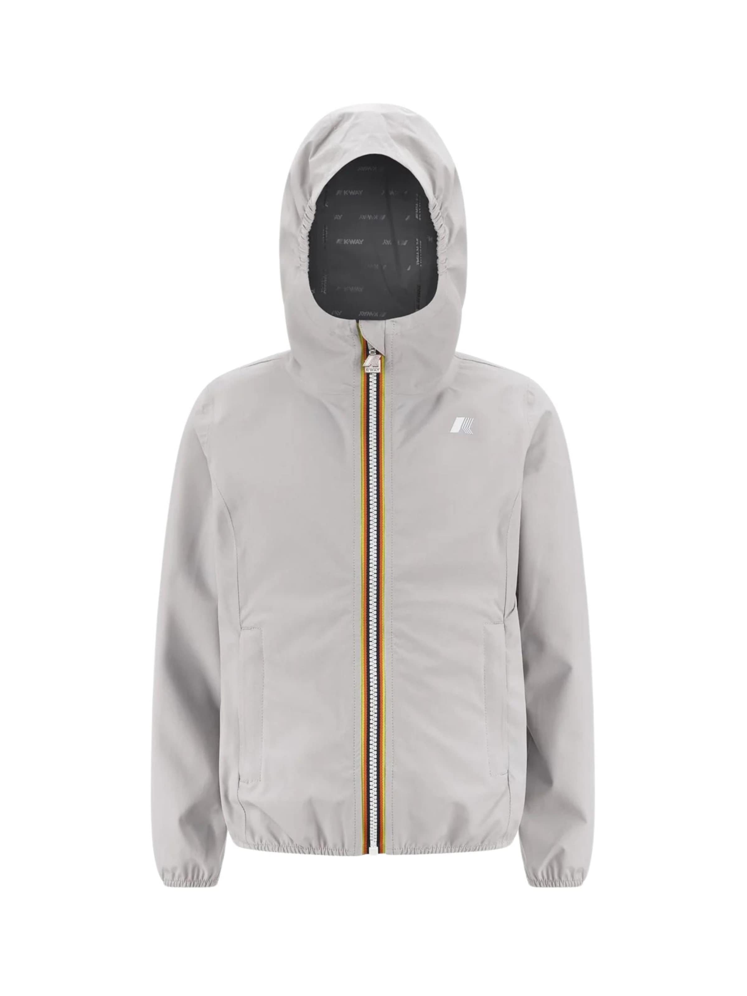 K-Way Between-season jacket 'K-WAY KIDS P.LILY STRETCH DOT GIUBBINO' in Beige: front