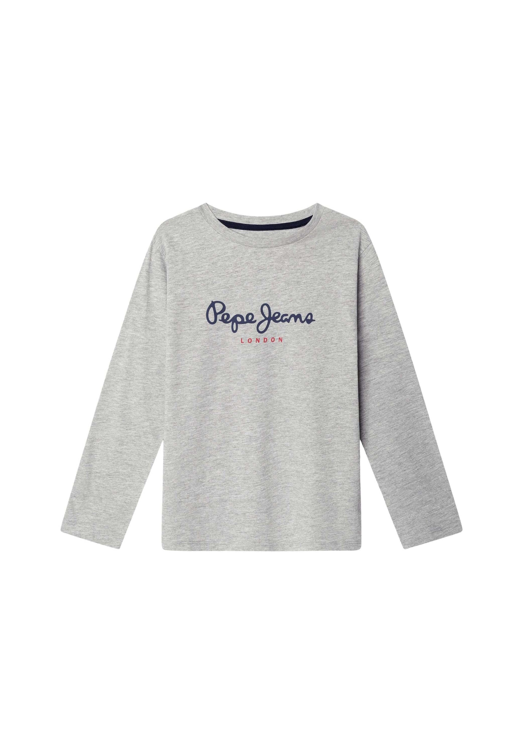 Pepe Jeans Shirt 'New Herman' in Grau: Vorderseite