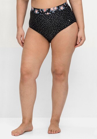 SHEEGO Bikinihose in Schwarz: predná strana